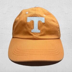 Vintage Captivating Headwear Tennessee Vols Power T Strapback Hat Orange